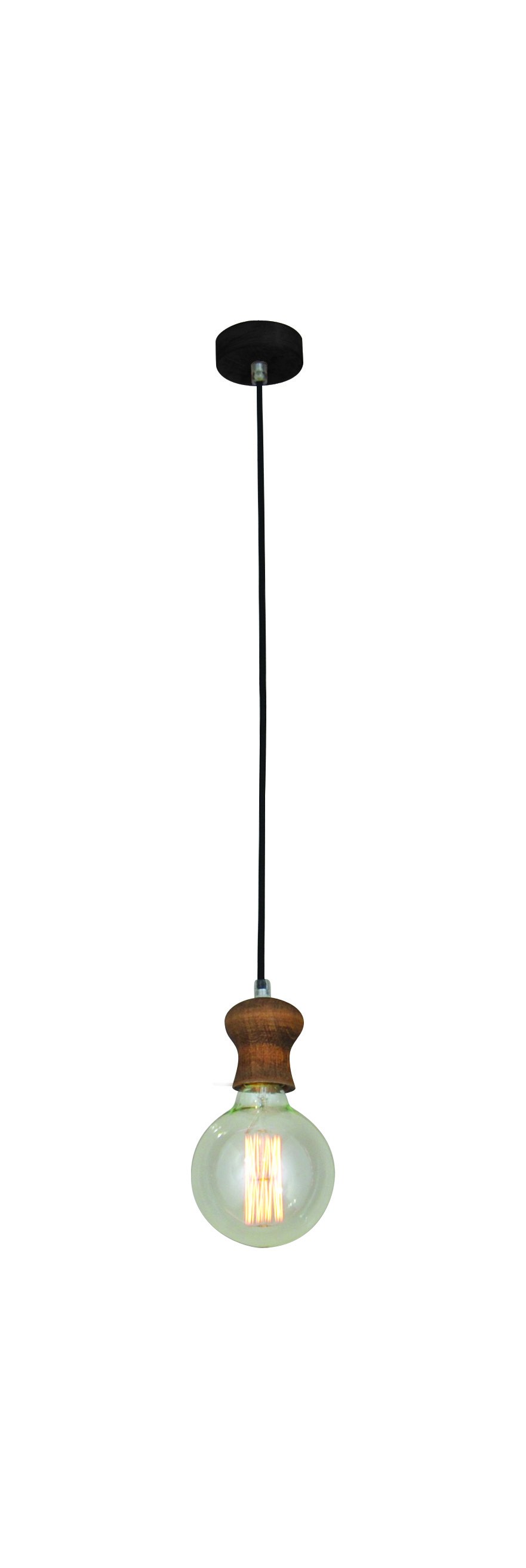HL-023R-1 MELODY AGED WOOD PENDANT