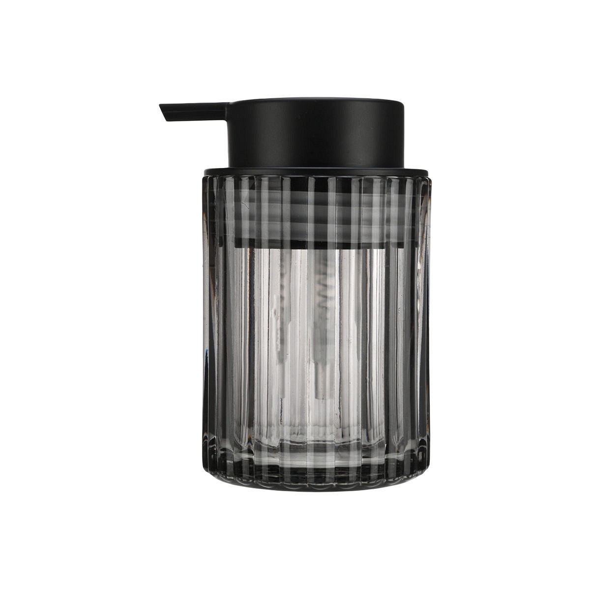 ESTIA ΑΝΤΛΙΑ ΣΑΠΟΥΝΙΟΥ ALIVIO ΓΥΑΛΙΝΗ ΑΝΑΓΛΥΦΗ 300ml 7.8x12.5cm ΜΑΥΡΗ