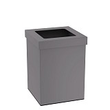 Καλάθι Γραφείου / Δωματίου 12 Lit - Matt Concrete Grey, Pam & Co, W20 x D20 x H30 (cm), 202030-163