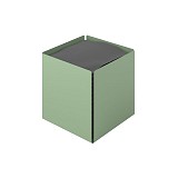Θήκη Χαρτομάντηλων Κύβος - Matt Mint, Pam & Co, W13 x D13 x H13 (cm), 123-903