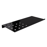 Ράφι / Σπογγοθήκη Μπάνιου - Matt Black, Pam & Co, W28 x D15 x H1 (cm), 3015-403