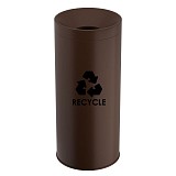 Κάδος Ανακύκλωσης 65 Lit - Matt Wenge, Pam & Co, Ø34 x H70 (cm), 683470-943