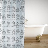 ΚΟΥΡΤΙΝΑ ΜΠΑΝΙΟΥ LITTLE SMILES 180(Μ)X180(Υ)