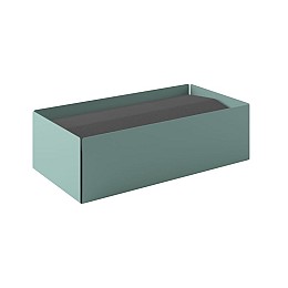 Θήκη Χειροπετσετών Ζικ-Ζακ - Matt Turquoise, Pam & Co, W25 x D13 x H7,5 (cm), 121-913
