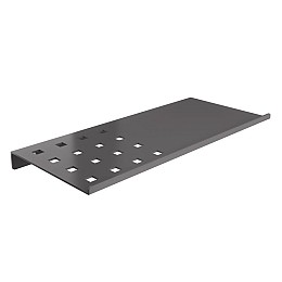Ράφι / Σπογγοθήκη Μπάνιου - Matt Anthracite, Pam & Co, W28 x D15 x H1 (cm), 3015-113