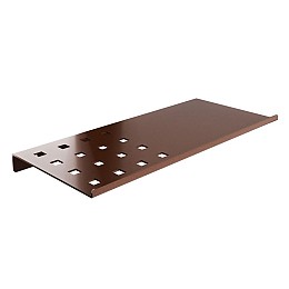 Ράφι / Σπογγοθήκη Μπάνιου - Matt Wenge, Pam & Co, W28 x D15 x H1 (cm), 3015-943