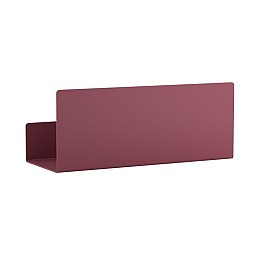 Ράφι / Σπογγοθήκη Μπάνιου (30cm) - Matt Bordeaux, Pam & Co, W30 x D12 x H12 (cm), 3012-153