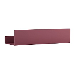 Ράφι / Σπογγοθήκη Μπάνιου (60cm) - Matt Bordeaux, Pam & Co, W60 x D12 x H12 (cm), 6012-153