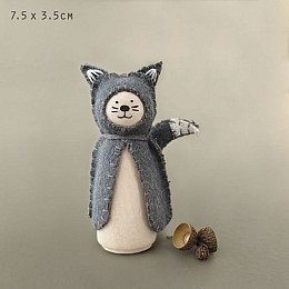 Ζωάκι woodland - Γάτα 7,5x3εκ.