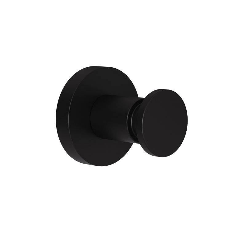 Άγκιστρο - Matt Black, Pam & Co, W5 x D5 x H5 (cm), 12-403