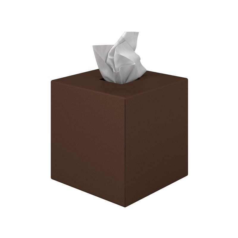 Θήκη Χαρτομάντηλων Κύβος - Matt Wenge, Pam & Co, W13 x D13 x H13 (cm), 124-943