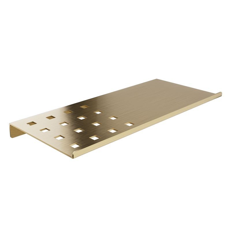 Ράφι / Σπογγοθήκη Μπάνιου - Brushed Gold, Pam & Co, W28 x D15 x H1 (cm), 3015-023