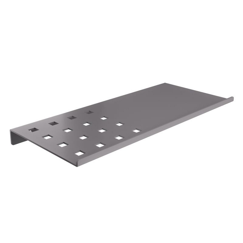 Ράφι / Σπογγοθήκη Μπάνιου - Matt Concrete Grey, Pam & Co, W28 x D15 x H1 (cm), 3015-163