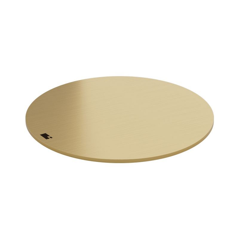 Διακοσμητικός Δίσκος - Brushed Gold, Pam & Co, Ø25 x H1 (cm), 525-023