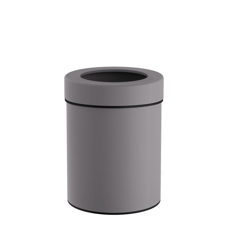 Καλάθι Γραφείου / Δωματίου 6 Lit - Matt Concrete Grey, Pam & Co, Ø20 x H28 (cm), 2128-163
