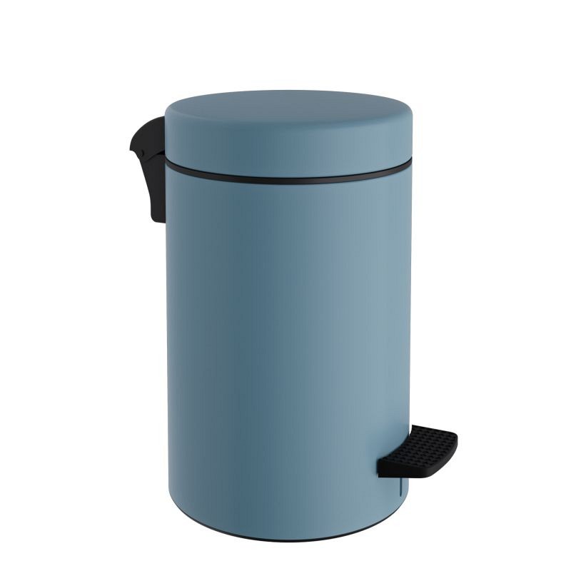 Χαρτοδοχείο 10 Lit Soft Close, No Inner Bucket - Matt Ciel, Pam & Co, Ø20 x H37 (cm), 2037-923