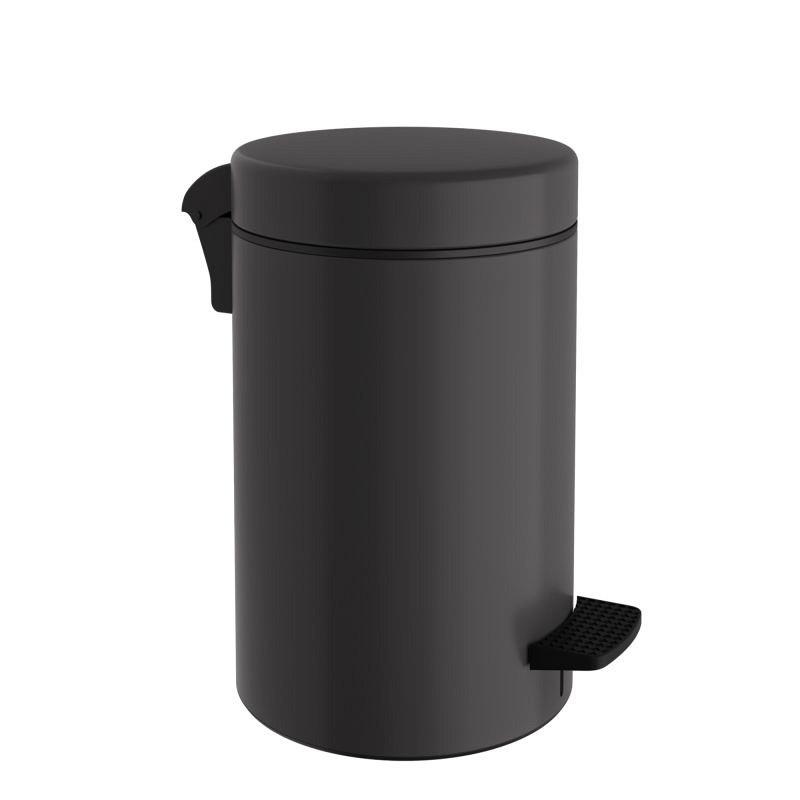 Χαρτοδοχείο 10 Lit Soft Close, No Inner Bucket - Matt Anthracite, Pam & Co, Ø20 x H37 (cm), 2037-113