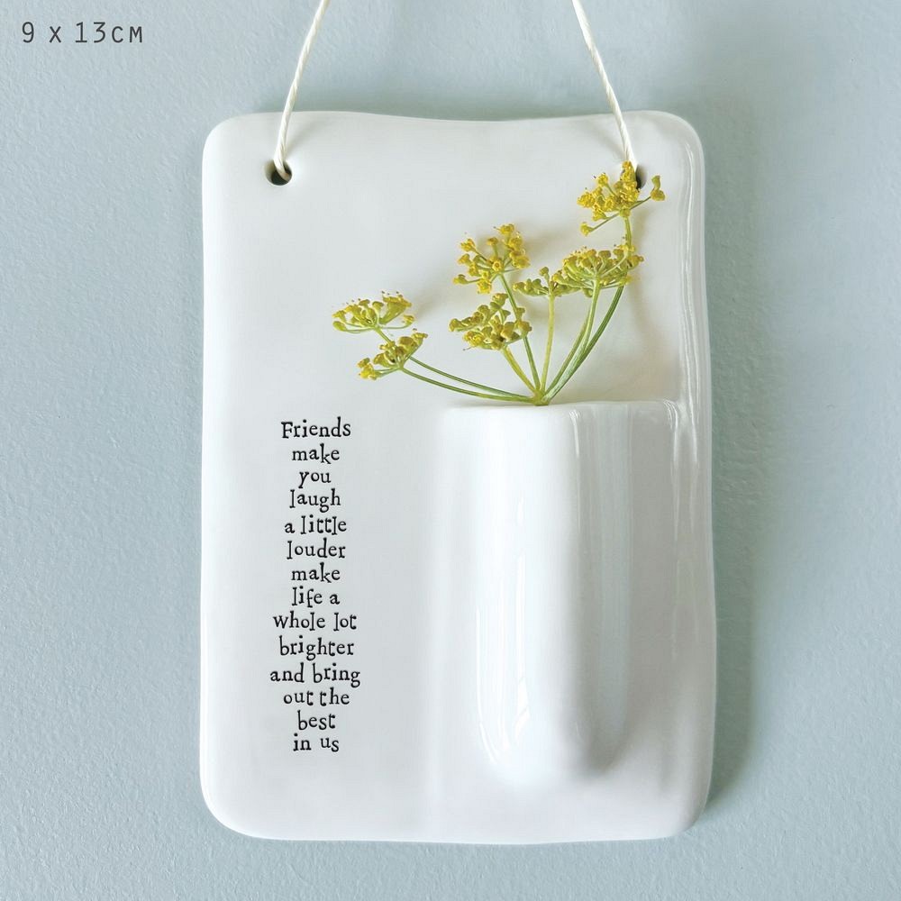 Πορσελάνινο βάζο τοίχου - Friends 13,5εκ.