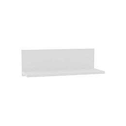Ραφιέρα τοίχου Fane pakoworld λευκό μελαμίνης 60x21.6x19.6εκ