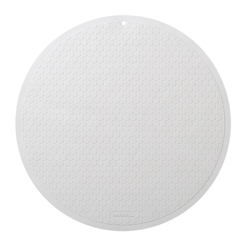 Rubelle Αντιολισθητικό Πατάκι Φ55cm White Sealskin