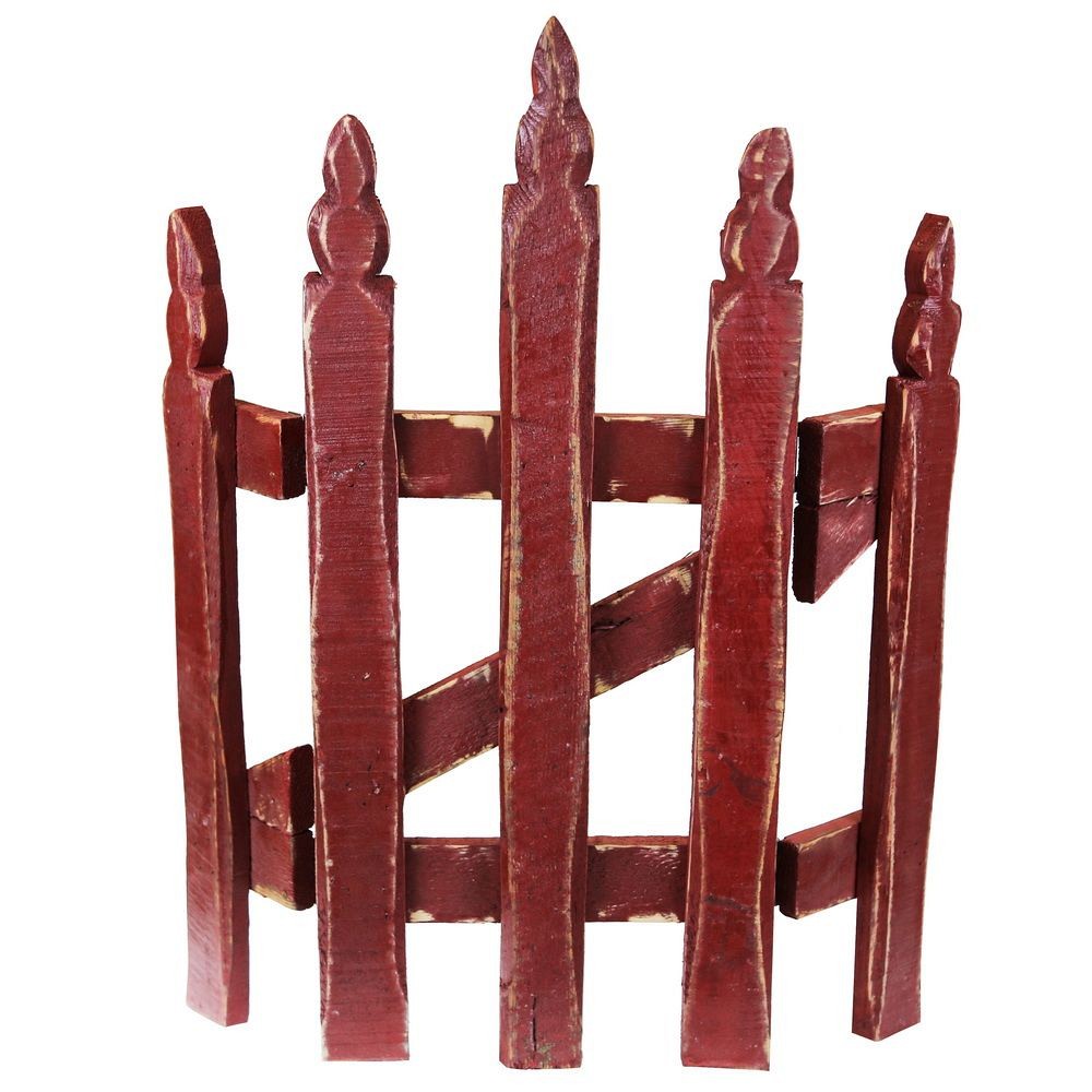 Φράκτης ξύλινος αντικέ 43x55εκ.