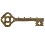 Roline 400 Κρεμάστρα από Ορείχαλκο Αντικέ 220x75mm