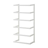 Carre White Κρεμάστρα 5 Θέσεων Επιτοίχια Sealskin