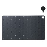 Ribb Αντιολισθητικό Πατάκι 40x70cm Anthracite with Black Hook Sealskin