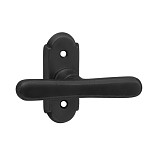 Roline Κ371 Γρυλόχερο Παραθύρου από Ορείχαλκο Μαύρο Ματ 32x79x109mm