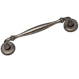 Roline Κ383 Λαβή Εξώπορτας από Ορείχαλκο Old Silver με Kέντρα 228mm