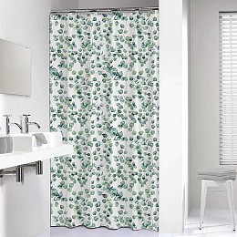 Ayra 180x200 green κουρτίνα μπάνιου υφασμάτινη Sealskin