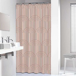 Brave 180x200 dark pink κουρτίνα μπάνιου πλαστική Sealskin