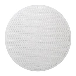 Rubelle Αντιολισθητικό Πατάκι Φ55cm White Sealskin