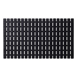 Nora Αντιολισθητικό Πατάκι 39x69cm Black Sealskin