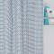 Wave 180x200 blue κουρτίνα μπάνιου υφασμάτινη Sealskin