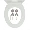 Tiger Ventura Καπάκι Λεκάνης Duroplast White 251490646