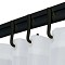Easy roll black βραχίονας μπάνιου γωνιακός Sealskin