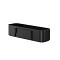Tiger 2-Store Επιτοίχιο Ράφι 35 cm Black 800380