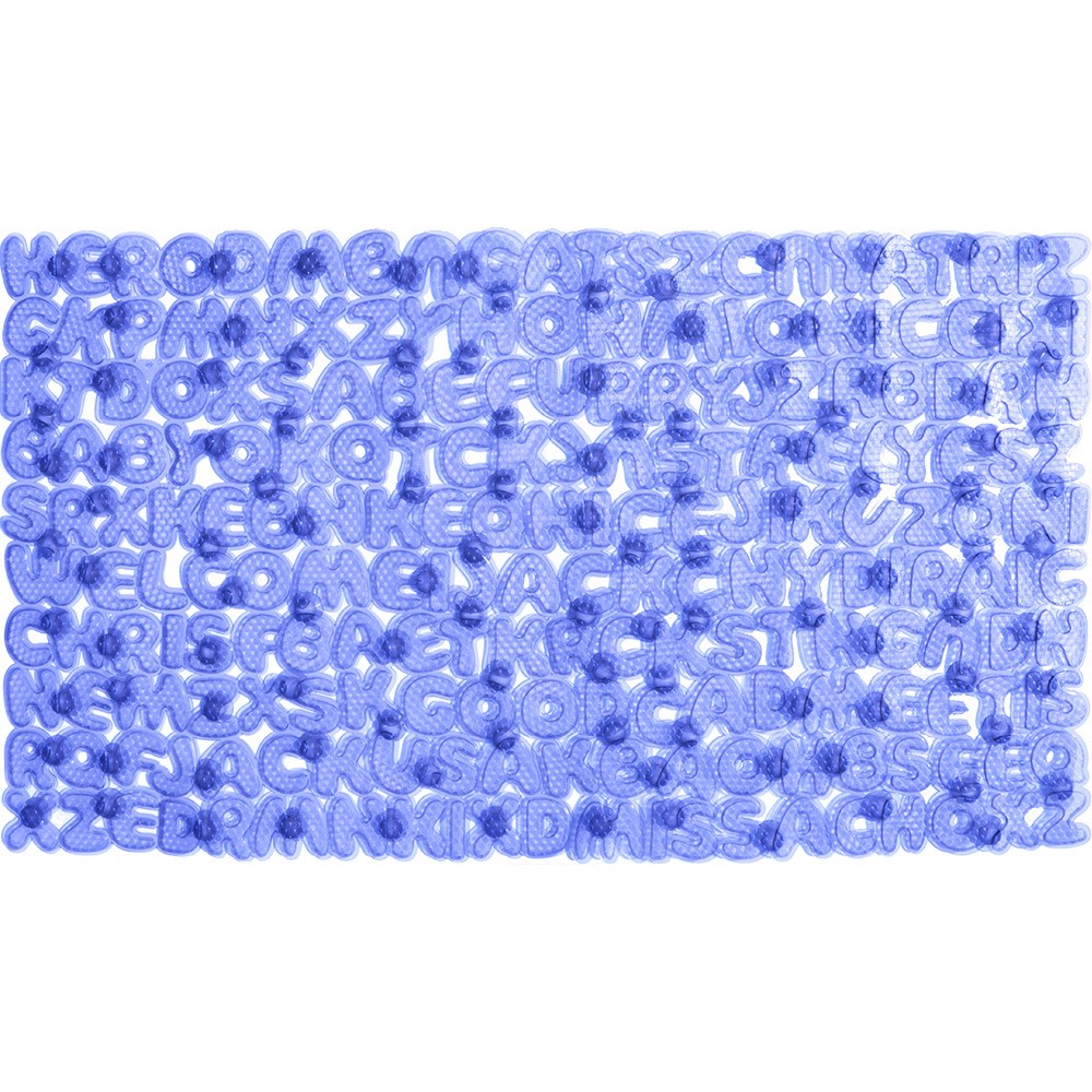 ΠΑΤΑΚΙ ΜΠΑΝΙΟΥ LISTY ΔΙΑΦΑΝΟ ΜΠΛΕ ΑΝΤΙΟΛΙΣΘΗΤΙΚΟ 35Χ76