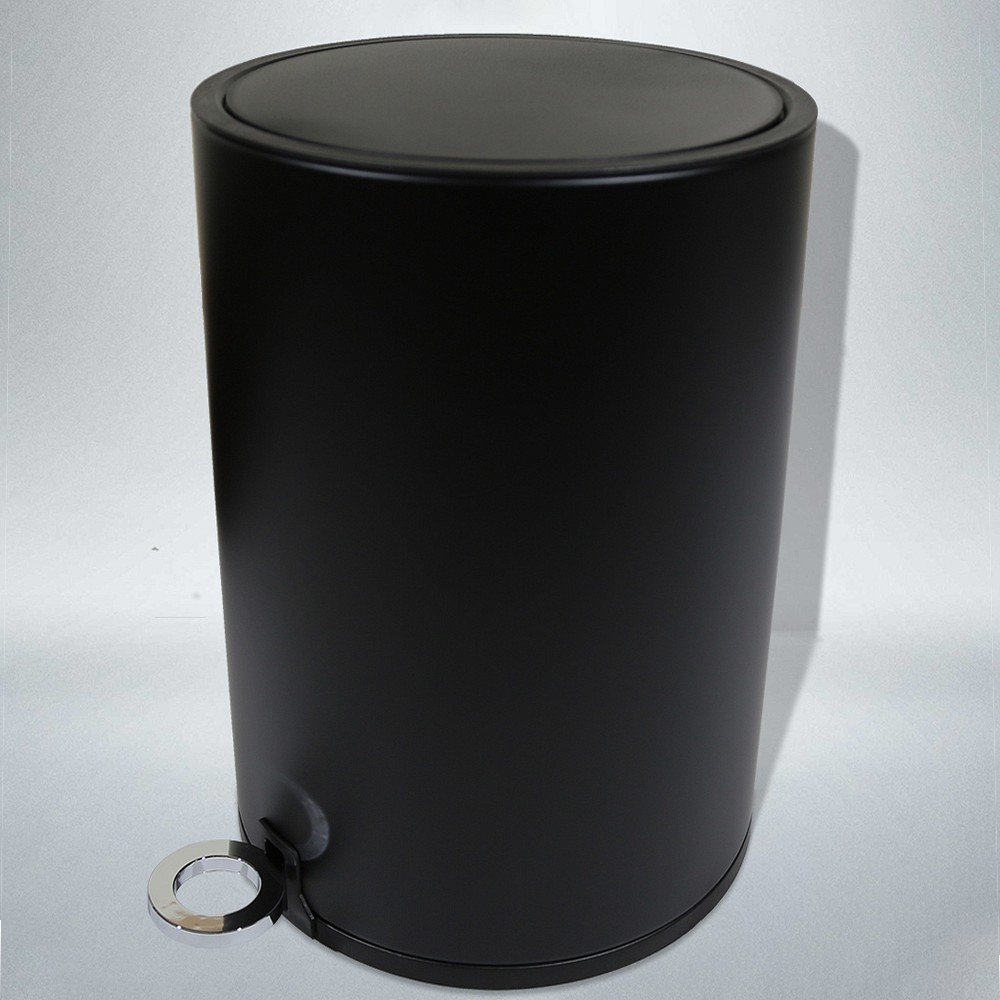 ΚΑΔΟΣ ΜΠΑΝΙΟΥ SL554 6LT ΜΑΥΡΟΣ SOFT CLOSE