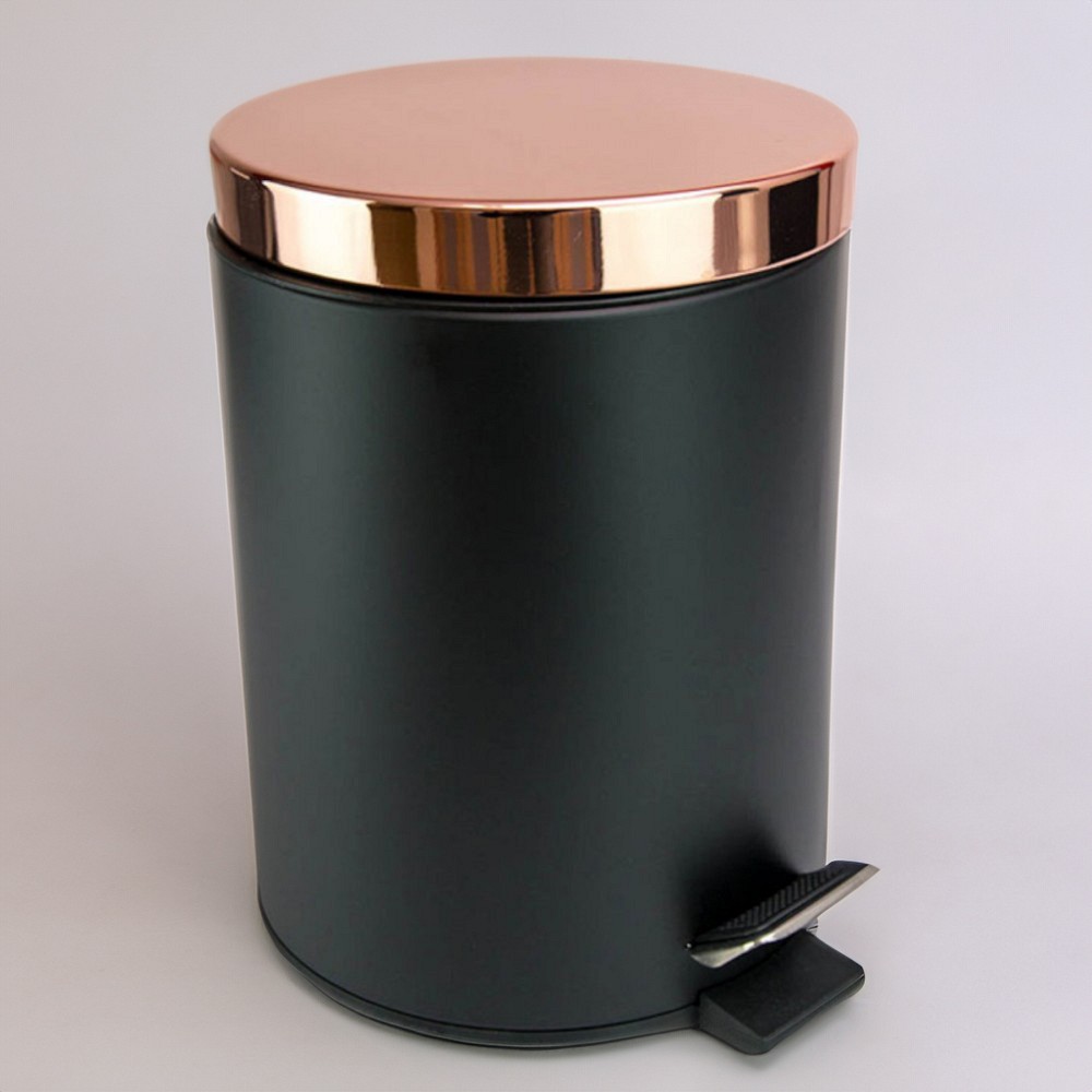 ΚΑΔΟΣ ΜΠΑΝΙΟΥ ΜΕ ΠΕΝΤΑΛ 12L SL5010 ΜΑΥΡΟ