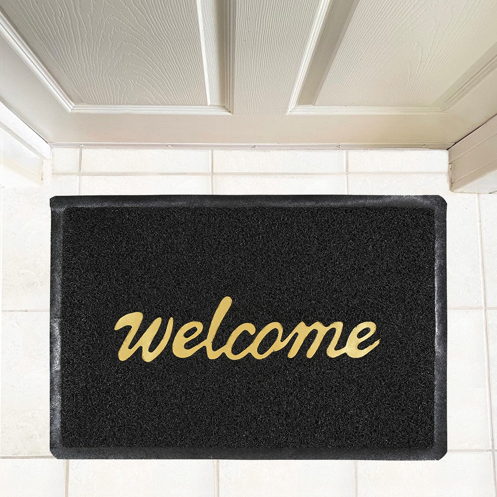 ΠΑΤΑΚΙ ΕΙΣΟΔΟΥ SPIDER WELCOME ΜΑΥΡΟ 60X90