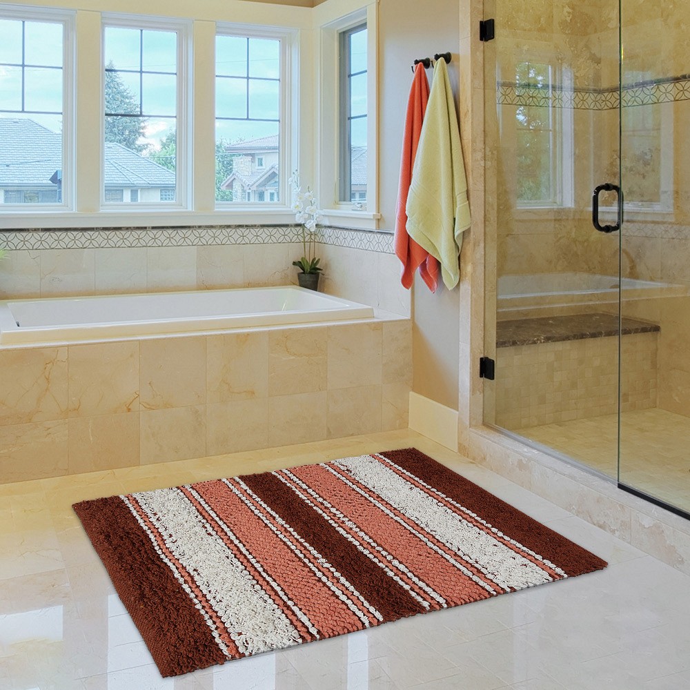 ΠΑΤΑΚΙ ΜΠΑΝΙΟΥ SL558 COTTON 50Χ80 ΚΟΚΚΙΝΟ