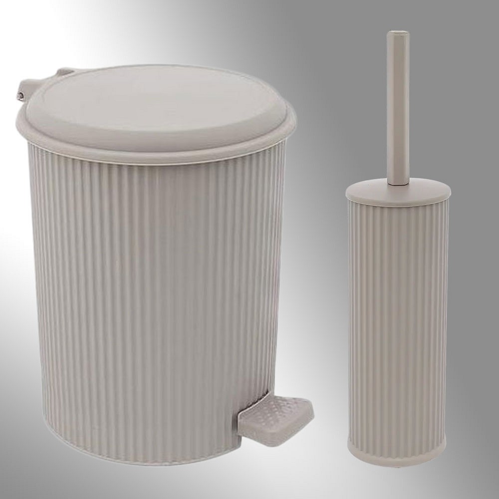 ΣΕΤ ΚΑΔΟΣ ΜΠΑΝΙΟΥ ΠΛΑΣΤΙΚΟΣ 12LT KAI ΠΙΓΚΑΛ SL7277-2