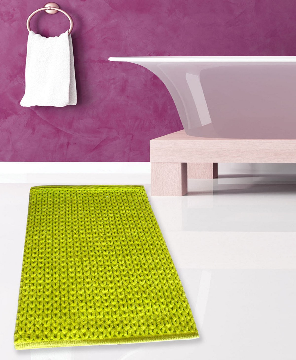 ΠΑΤΑΚΙ ΜΠΑΝΙΟΥ #2335 CHENILLE ΛΑΧΑΝΙ 50X80