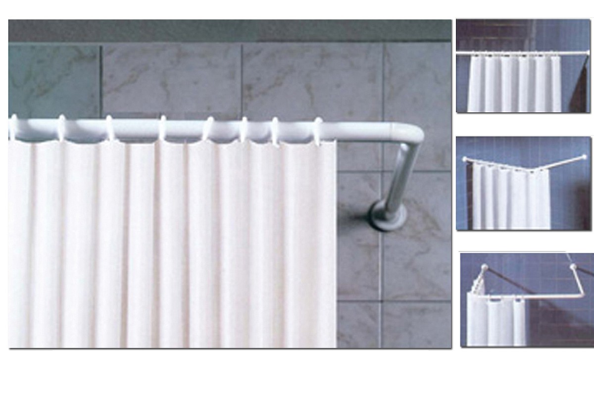 ΒΡΑΧΙΟΝΑΣ ΜΠΑΝΙΟΥ AVERAGE QUALITY ΓΩΝΙΑΚΟΣ ΛΕΥΚΟΣ 3x(80cm)