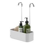 Tiger 2-Store Ράφι κρεμαστό για Βρύση Ντους 25 cm White 800377
