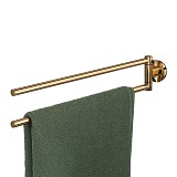 Tiger Cooper Κρεμάστρα με Δύο Βραχίονες Polished gold 800559