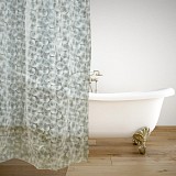 ΚΟΥΡΤΙΝΑ ΜΠΑΝΙΟΥ PEVA CLEAR DOTS 180(Μ)X180(Υ)