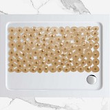 ΗΜΙΔΙΑΦΑΝΕΣ ΠΑΤΑΚΙ ΜΠΑΝΙΟΥ WETPEBBLES ΜΠΕΖ ΑΝΤΙΟΛΙΣΘΗΤΙΚΟ 40X70cm